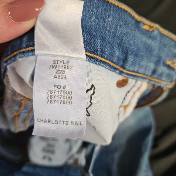 Lucky Brand Charlotte Rail Ankle Jeans Size 2/26 Women's  Medium Wash - Picture 8 of 11